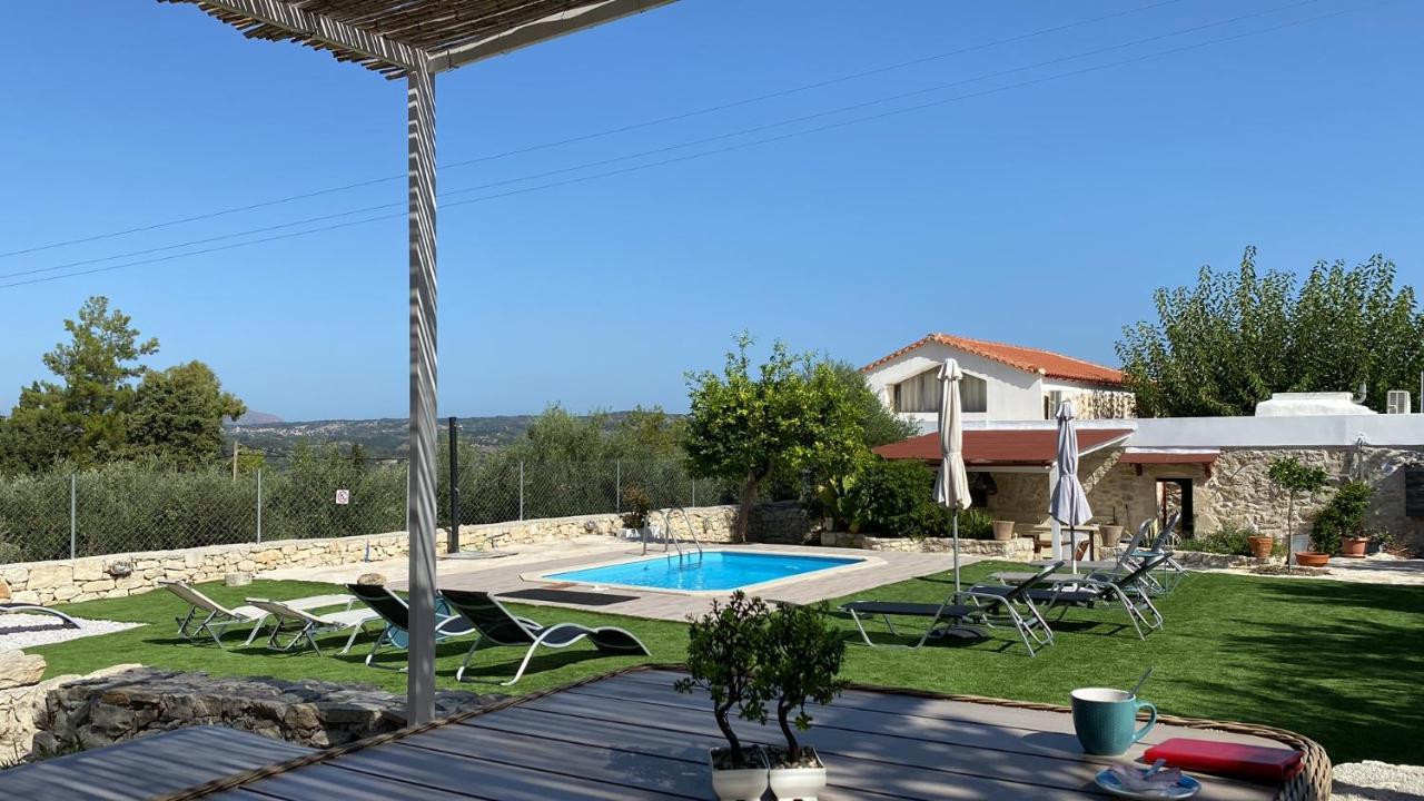 Old Stone Villa In Apokoronas Villa Nostalgia Kreta Fílippos Dış mekan fotoğraf