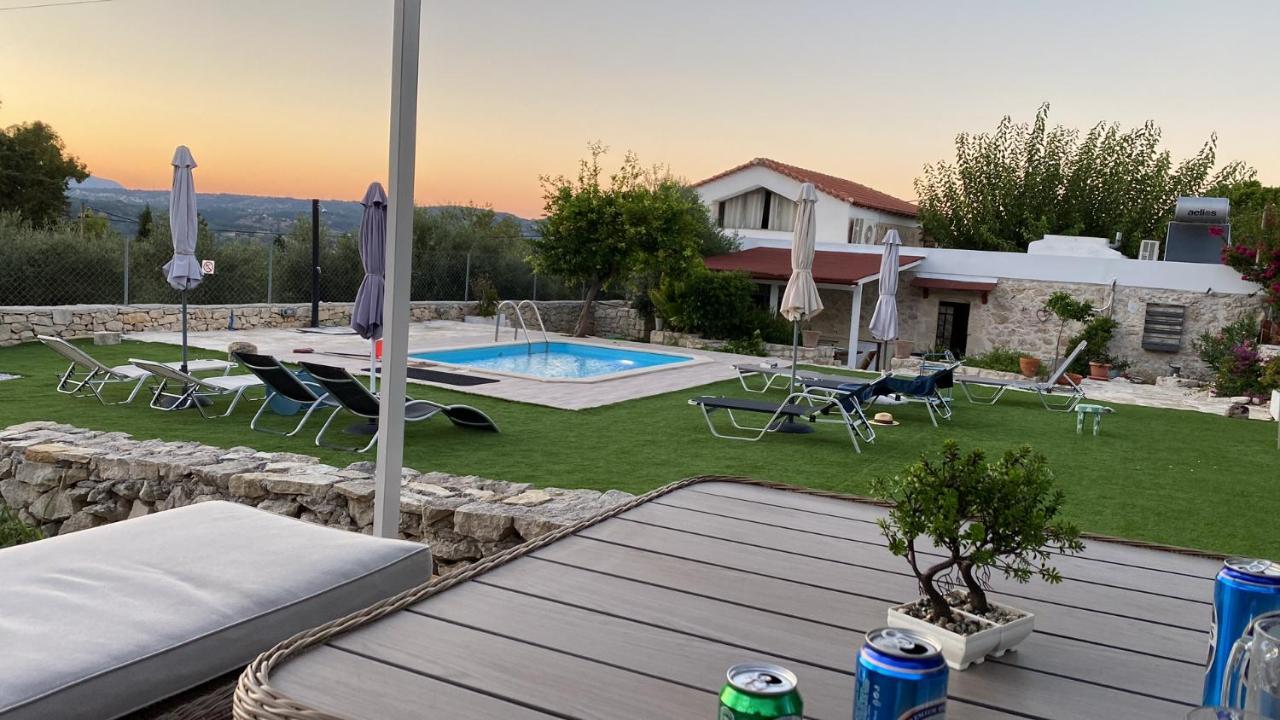 Old Stone Villa In Apokoronas Villa Nostalgia Kreta Fílippos Dış mekan fotoğraf